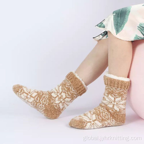 Fluffy Bed Socks Winter Fleece Lined Plush Home Lounge Socks Factory